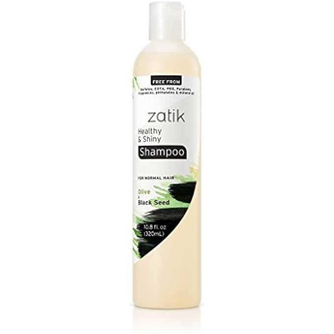 zatik HEALTHY & SHINY SHAMPOO, 10.8 FZ - Image 2