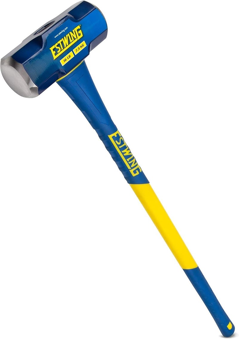 Estwing 16 lb Strong Sledgehammer with 36-Inch Fiberglass Handle - Image 1