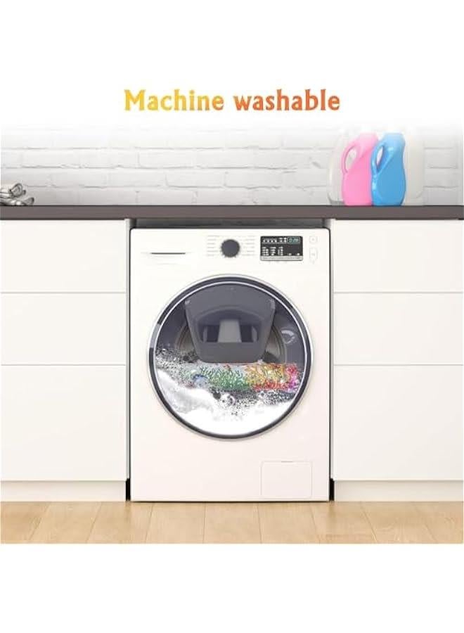 HOOKOR Durku Baby Bath Mat for Tub for Kids, 40 X 16 Inch Non Slip Cartoon Bath Tub Shower Mat Anti Slip with Drain Holes and Suction Cups Machine Washable (Turtle) - Image 3