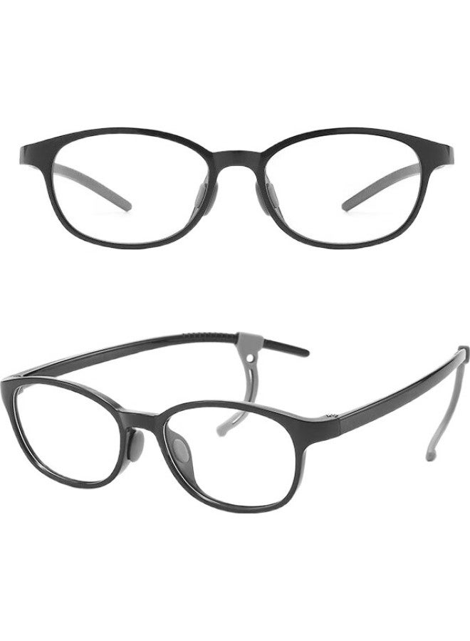 Blue Light Blocking Glasses - C3 Transparent Pink Frame - Ultra-Light Kids Anti-Radiation Eyeglasses Boys Girls Eye Protection Glasses Frame