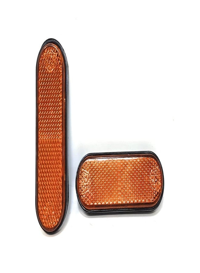 TRP Traders Front Shockers Reflectors Compatible for Bullet All Model (Set of 2) - Image 3