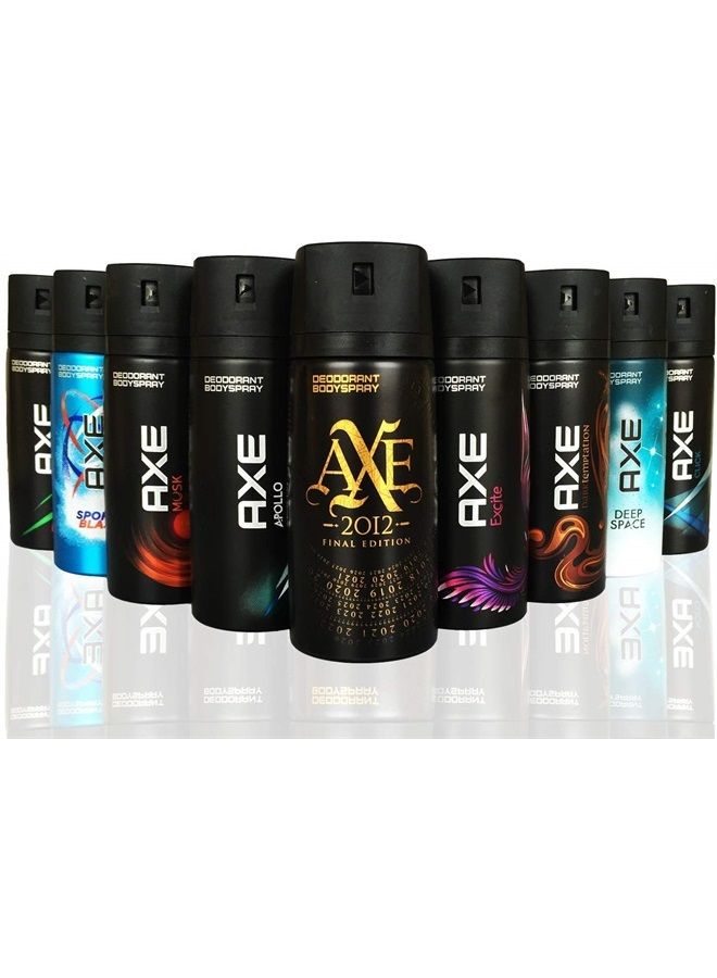 Axe Body Spray MIX within available kind ( Pack of 6)(6X 150 ml/5.07 oz ) - Image 1