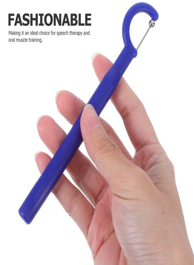 Healeved 4Pcs Tongue Trainer for Adults and Kids Oral Motor Trainer for Speech Therapy Tongue Tip Training Tool for Pronunciation and Lingual Exercise Rehabilitation Aid with Safe Design - Image 3