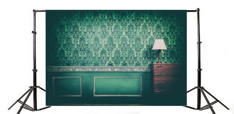 Yeele 10x8ft Vintage Room Interior Backdrop for Photography Antique Green Rococo Old Wall Background Kids Adult Photo Booth Shoot Vinyl Studio Props - Image 3
