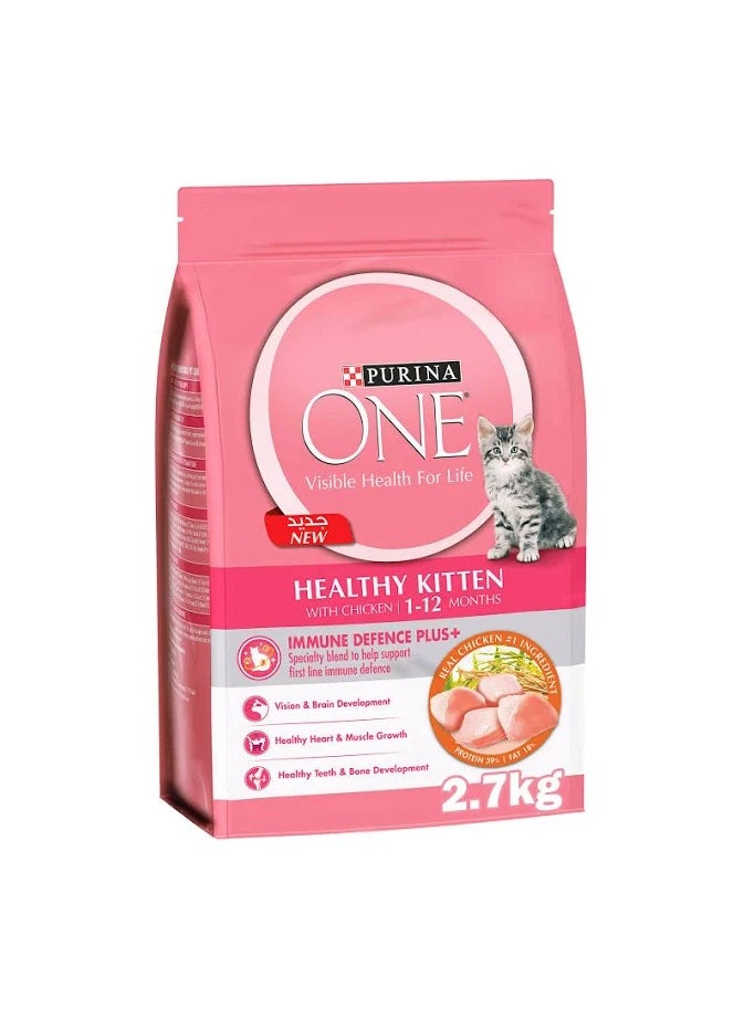 PURINA - One Healthy Kitten Chicken 2.7Kg - Image 1