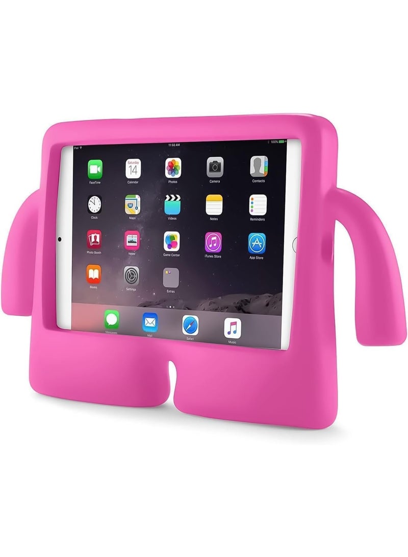 MIGOFAST Kids Case for iPad Pro 11 Inch M4 2024, iPad Air 11 Inch M2 2024 Rugged Shockproof EVA Foam Cover with Handle Stand, Drop-Proof Lightweight Case for Boys Girls, Compatible with iPad Pro 11 Inch M4 2024, iPad Air 11 Inch M2 2024 Cse Dark Pink - Image 2