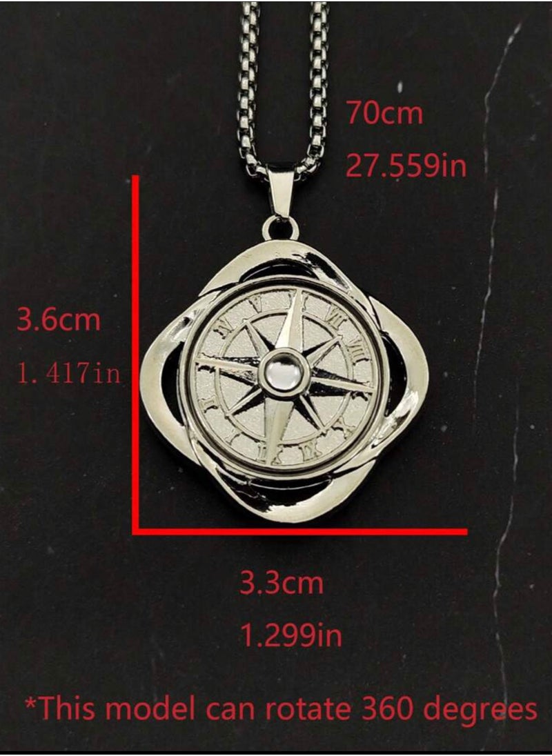 JewelryEveryday High Quality Silver Stainless Steel Necklace For Men Size 70 cm  - Image 5