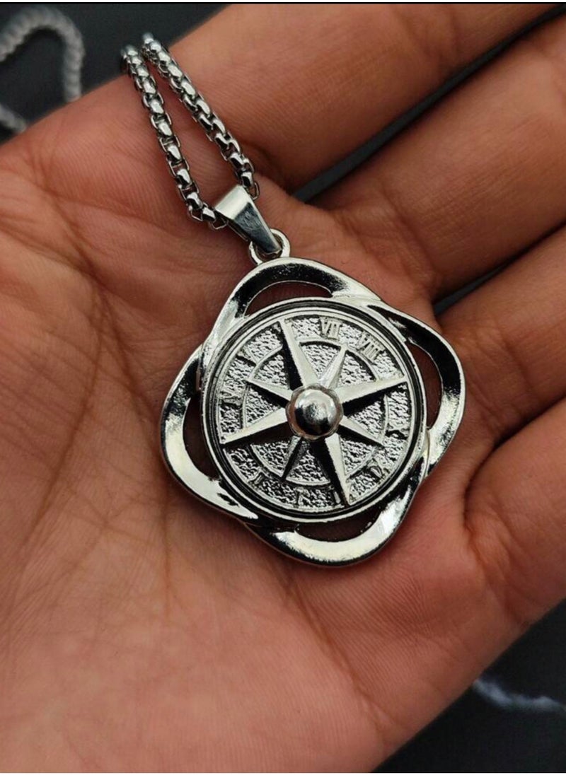 JewelryEveryday High Quality Silver Stainless Steel Necklace For Men Size 70 cm  - Image 4