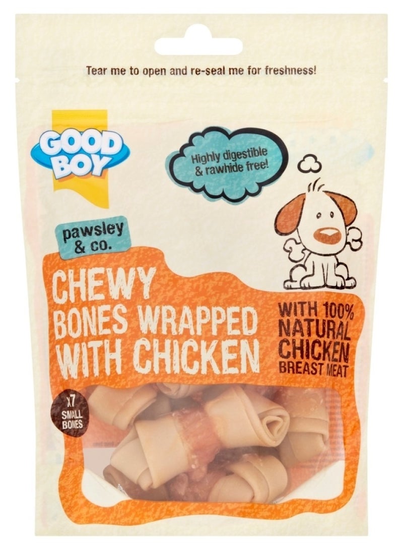 Good boy Chewy Chicken Wrap Bone Mini 7 pc - Image 1