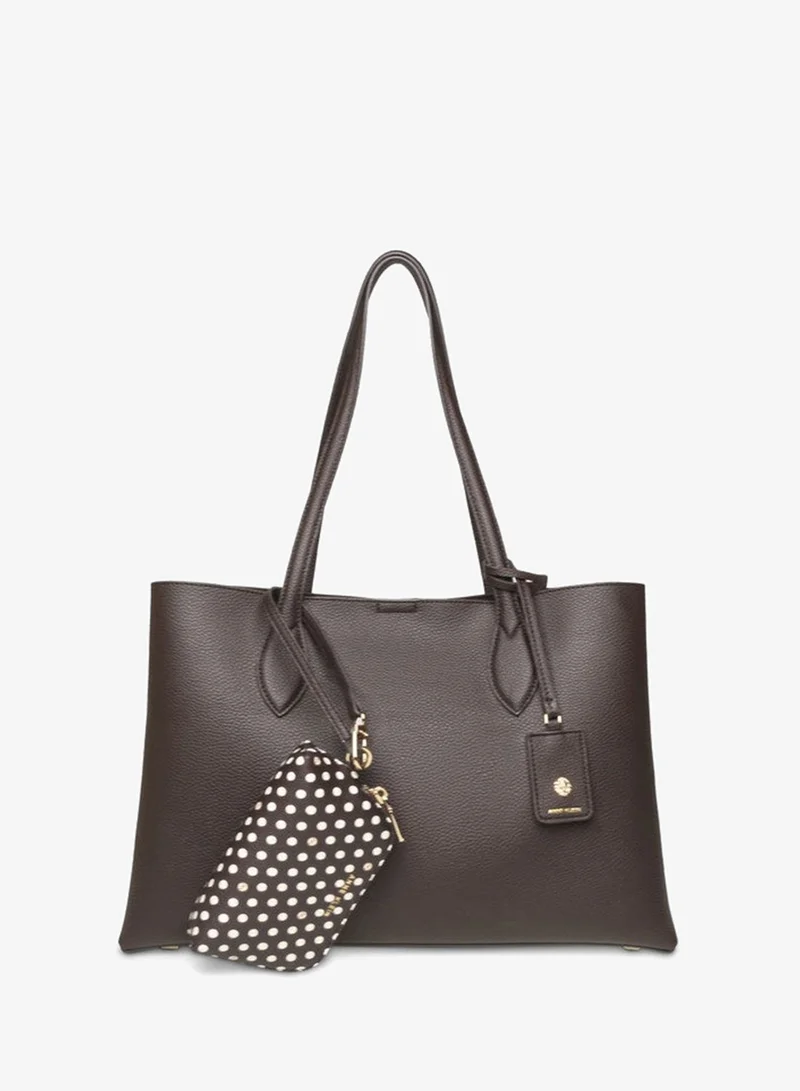 ANNE KLEIN Anne Klein Brown Women's Tote Bags