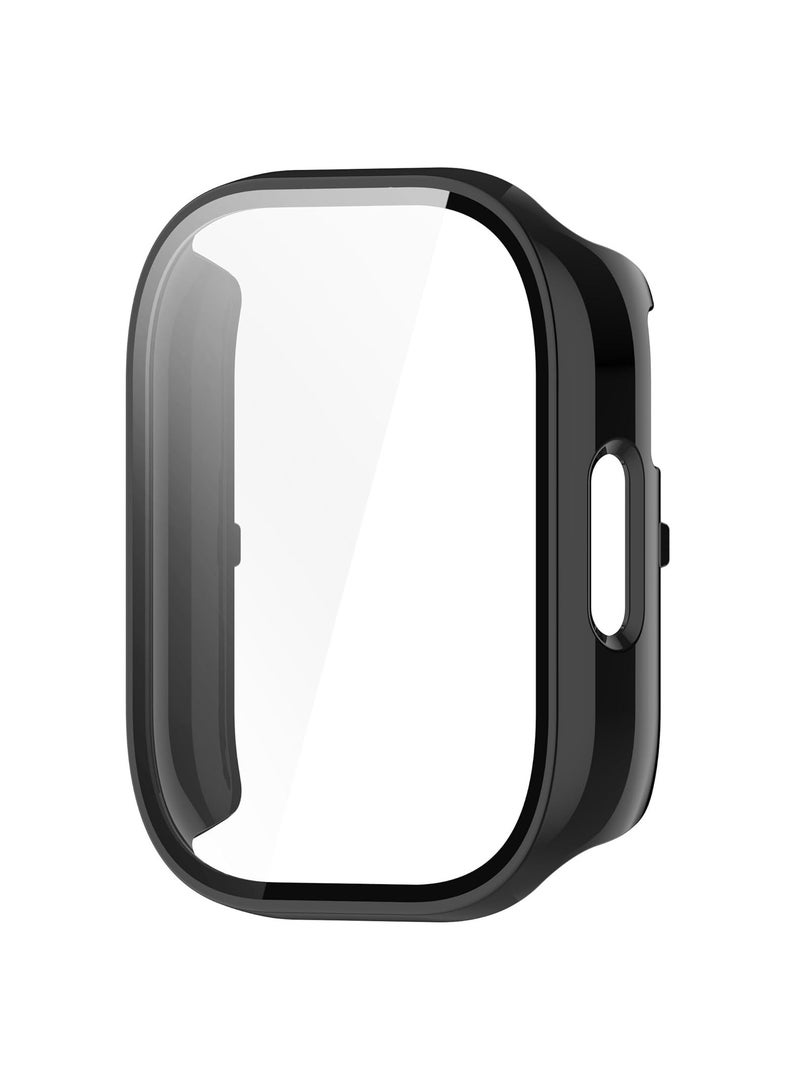 Case Compatible with Redmi Watch 5 Active,All-Round Shockproof Hard PC Protective Case with Screen Protector,Black - Image 5