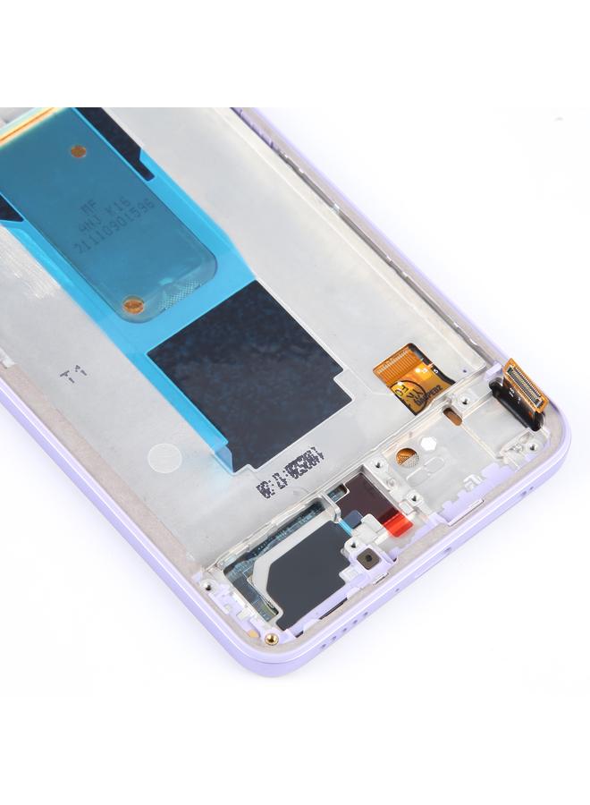 erorex Replacement For Xiaomi 11i 5G 2022 LCD Screen Digitizer Full Assembly with Frame Purple - Image 4
