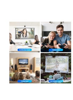 SYOSI Wireless HDMI Transmitter and Receiver 5G, Turn Phone As a Monitor by App, Stream 1080P@60Hz Video & Audio for Laptop, Cable Box, Camera to TV 30m Wireless  - Image 5