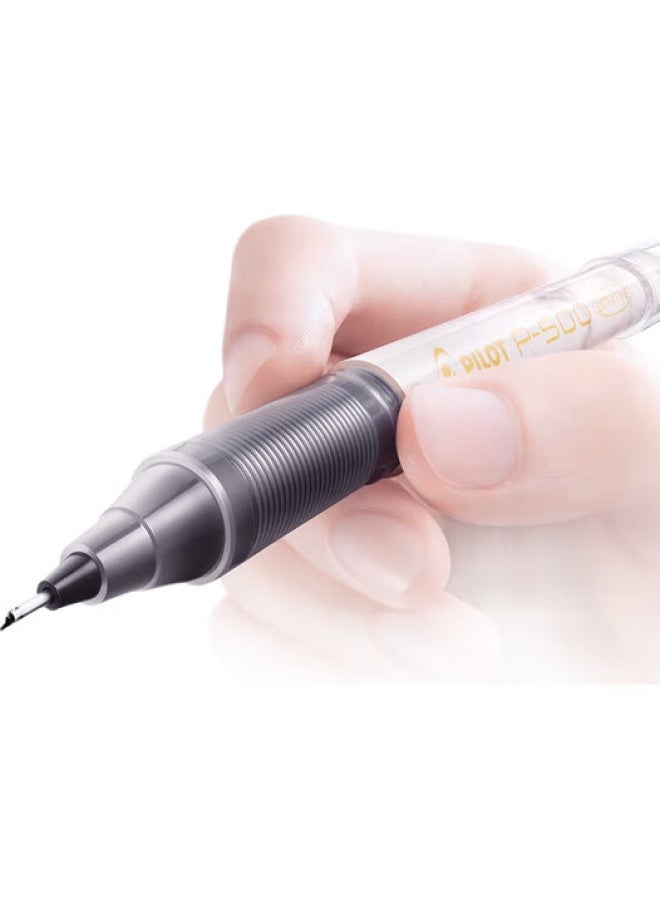 Pilot P500 Gold Label Blue Gel Pen, 0.5Mm, Signature Pen, Business Direct Liquid Rollerball Pen, Student Exam Pen, High-Quality Office Stationery, 1 Piece - Image 2