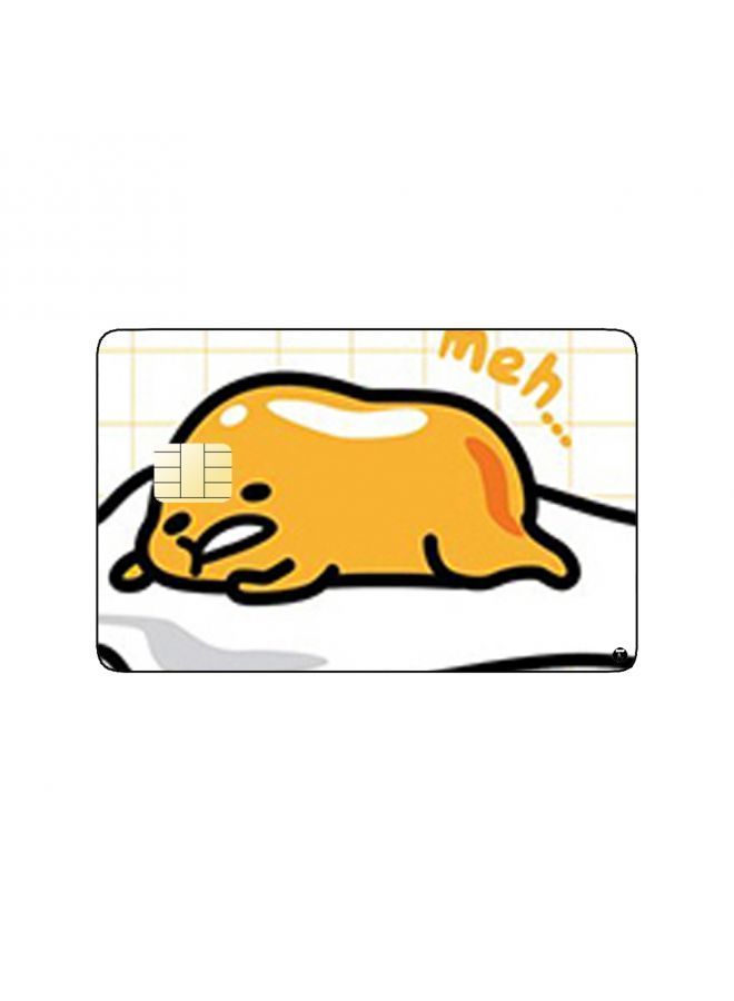 RKN PRINTED BANK CARD STICKER Gudetama Anime Characters - Image 2
