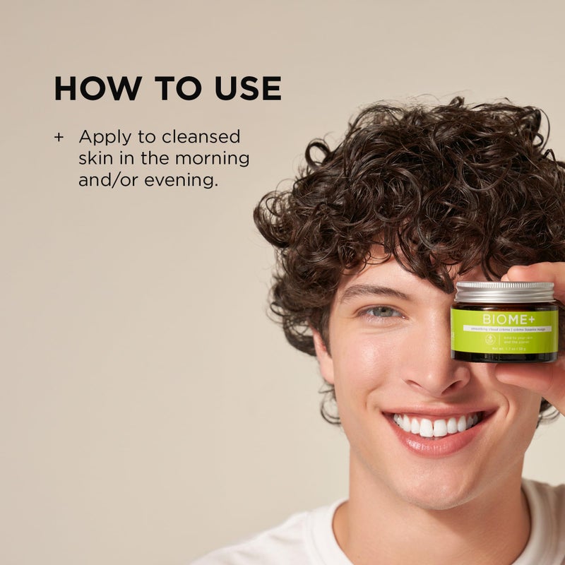 IMAGE Skincare, BIOME+ Smoothing Cloud CrÃ¨me, Microbiome Friendly Face Cream, Supports Skin Moisture Barrier, 1.7 oz - Image 4