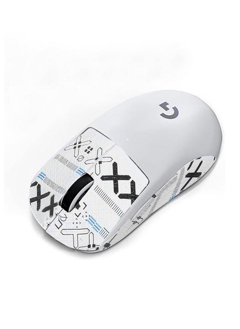 Logitech GPW Second-Generation Mouse Anti-Slip Sticker Wireless Gaming Mouse Anti Sweat Patch Mouse Nonslip Grip Tape Mouse Sweat-Proof Grip Mouse Protective Cover White X