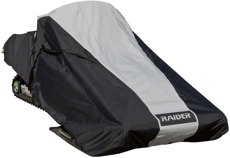 Raider 02-7744 DT-Series Premium X-Large Heavy-Duty Snowmobile Storage Cover, black - Image 1
