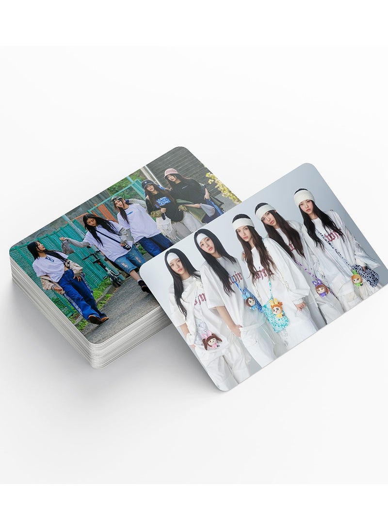 55Pcs NEWJEANS Supernatural  LOMO Cards K-POP Album cards Mini PhotoCards K-POP Members Collectors HOME SWEET Poster merchandise Greeting Card 2025 - Image 4