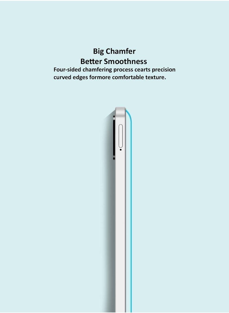 Raxoom Samsung Galaxy F06 5G 2025 / Samsung Galaxy M06 5G 2025 GMAX Premium Series 9H 2.5D Tempered Glass Screen Protector â€“ Full Coverage, Curved Edges, Scratch-Resistant, HD Clarity, Anti-Fingerprint â€“ Clear - Image 5