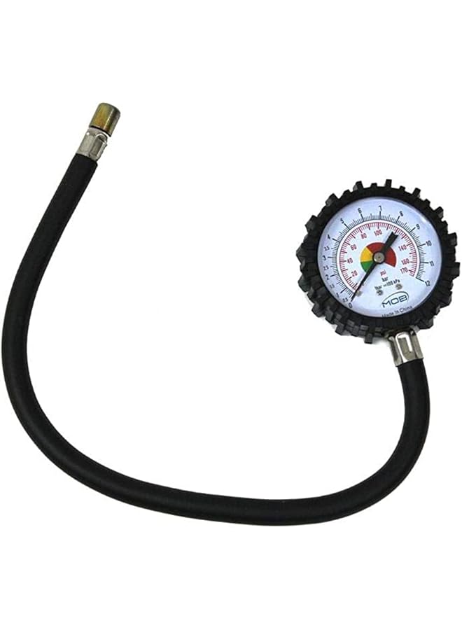 عيار مع خرطوم هواء مطاطي