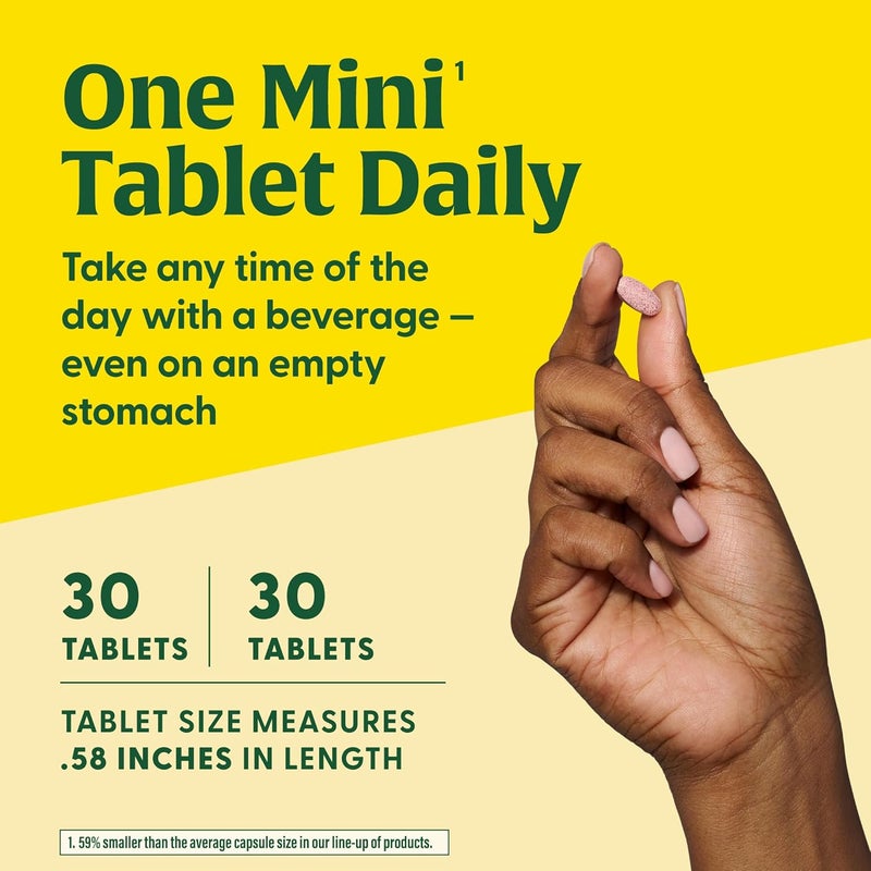 Nan MegaFood Vegan B12 Supplement with B6 Vitamins & Folic Acid - 30 Mini Tablets for Energy and Blood Cell Support - Image 5