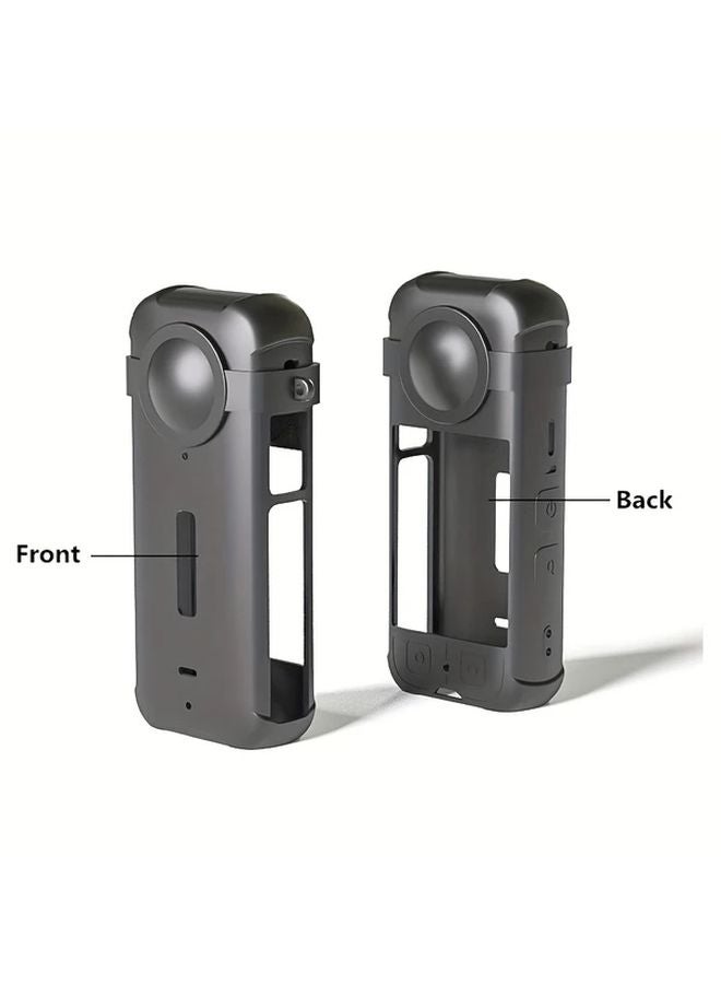 Insta360 X3 Camera Lens Protector Case Body Protection Set Black - Image 4