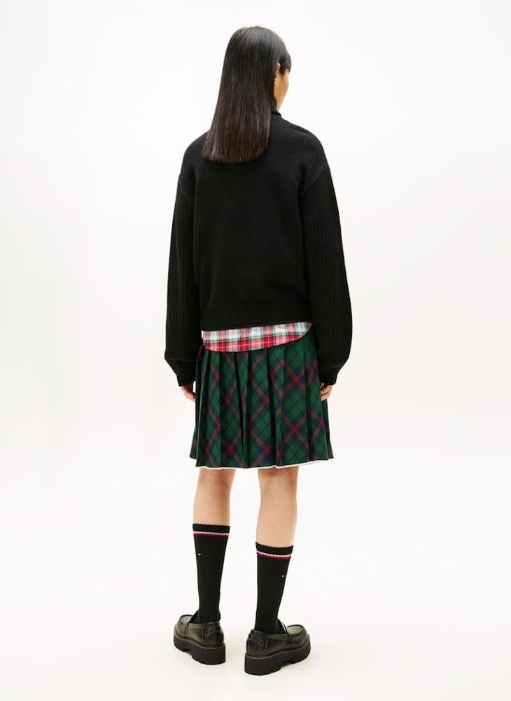 TOMMY JEANS Logo Turtle Neck Pullover Sweater - Image 2