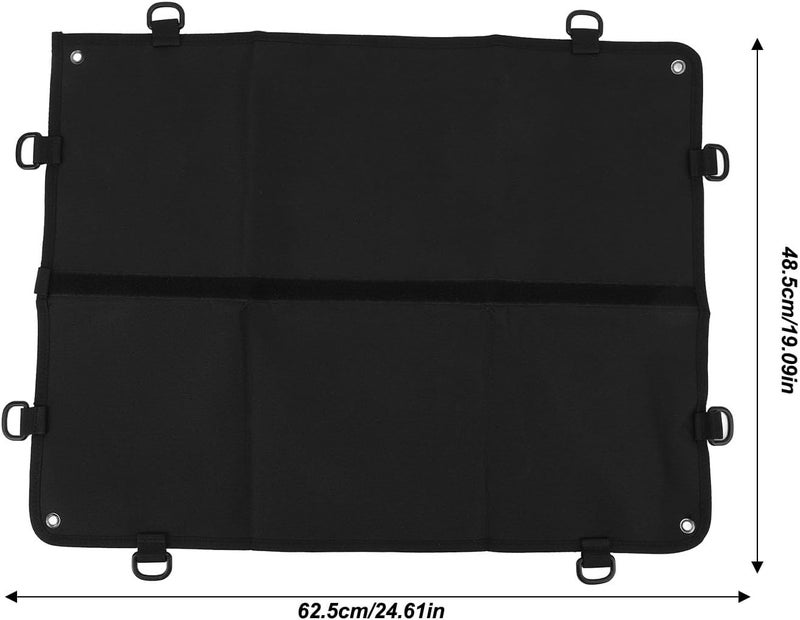 Tbest Patch Wall Display Board, Nylon Moral Patch Wall Organizer Storage Holder Panel with Loop for Showing Emblems Patches (S) - Image 2