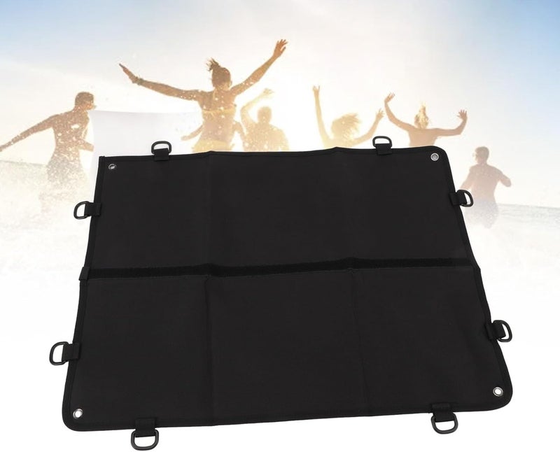 Tbest Patch Wall Display Board, Nylon Moral Patch Wall Organizer Storage Holder Panel with Loop for Showing Emblems Patches (S) - Image 3