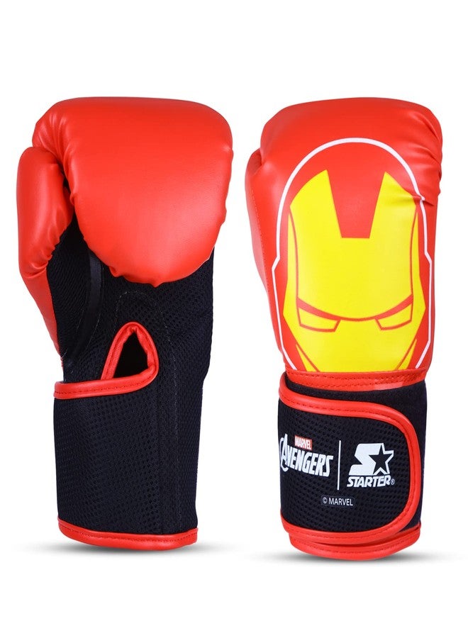 STARTER Marvel Avengers Focus Pad & Gloves Set, Easy to Assemble, Boxing Gloves, Focus Pads, Kids for 3Y+, Red | Safe & Gift-Friendly - Image 2