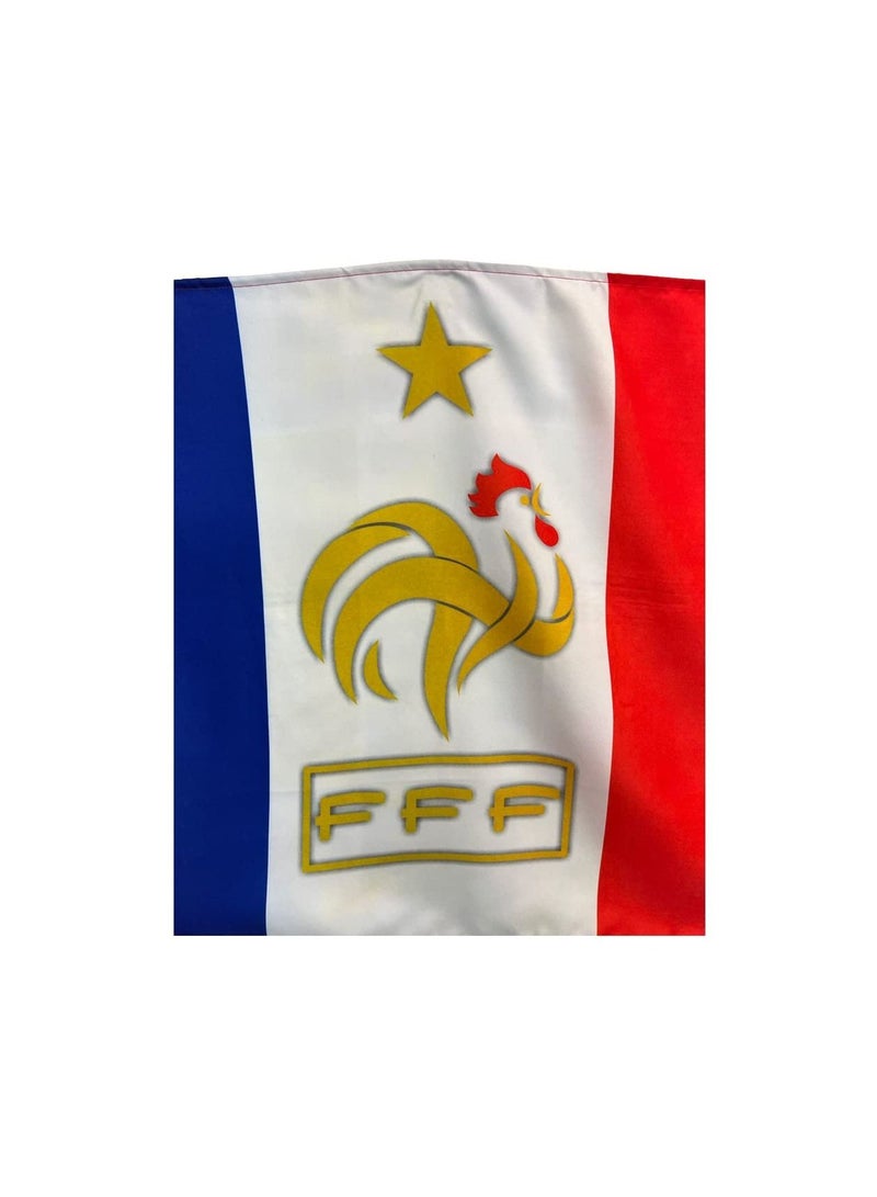Romario France France Flag, Vivid Color And UV Fade Resistant, LightWeight, Show Support at Sports Events and Other Celebrations, FIFA World Cup Banner Fan, Size 96CM X 67CM - Image 2