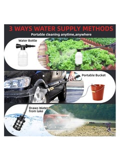makute Makute Cordless High Pressure Washer Max Pressure for Car and Outdoor Cleaning (CHPW001-2B)  - Image 2
