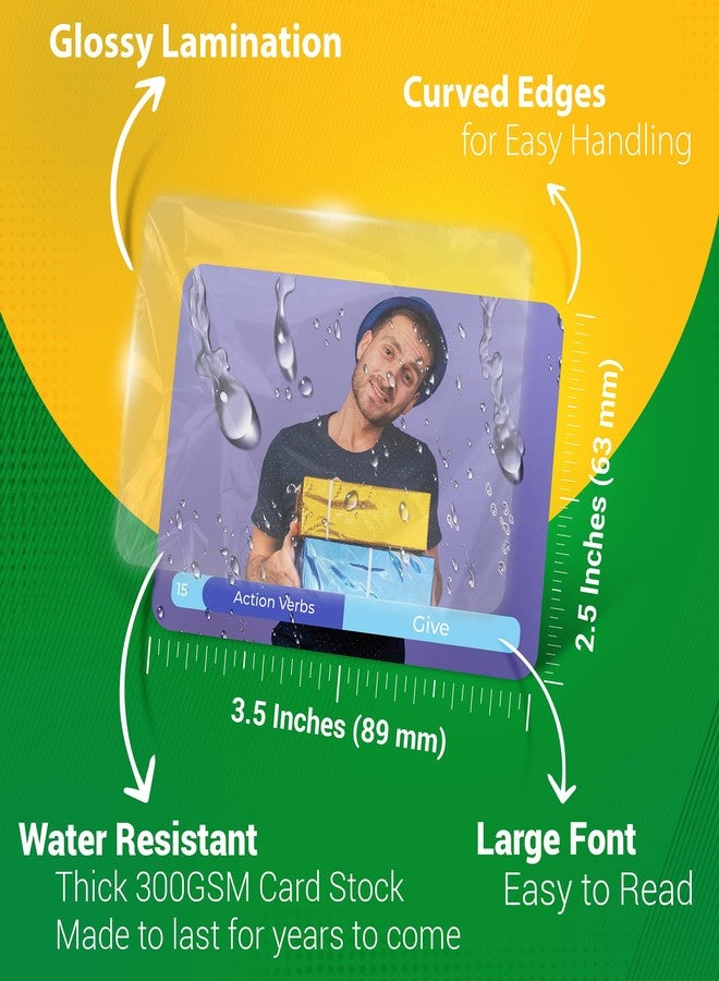 بريستون بطاقات تعليمية لمفردات اللغة الإسبانية - 300 كلمة وجملة للمبتدئين والكبار - تعلم اللغة الإسبانية مع دليل النطق - مساعدة دراسية للفصول الدراسية، ومتعلمي اللغة الإنجليزية كلغة ثانية، والتعليم المنزلي، والتعلم أثناء السفر - بريستون - Image 3