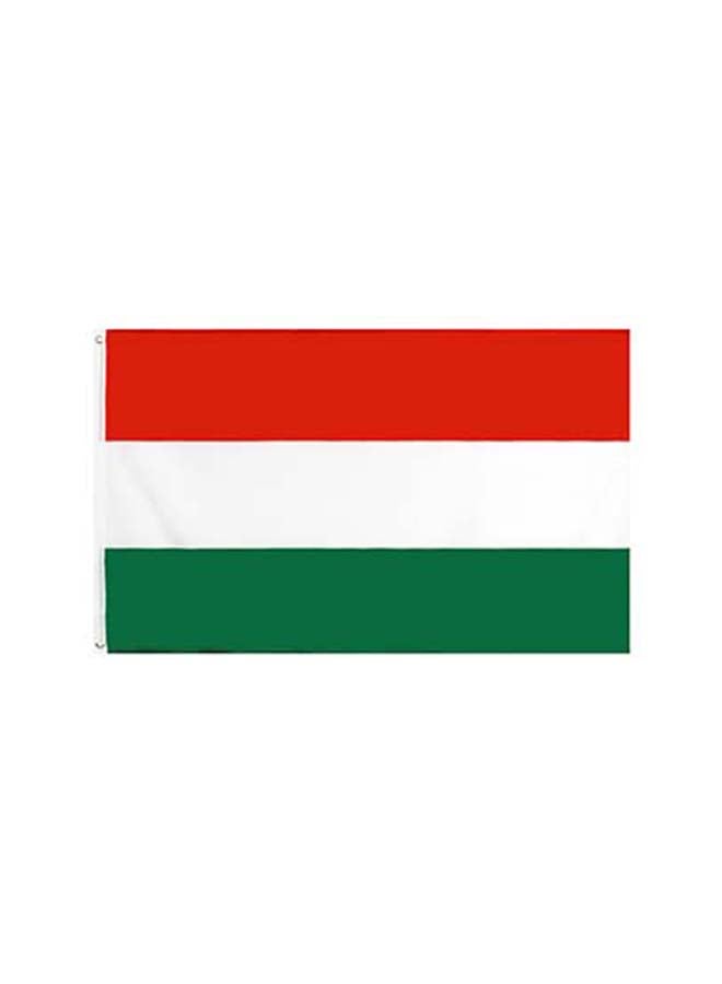 THE BABA Hungary Flag 2'X3' (60X90Cm) For Euro 2024 - Good Quality - Indoor And Outdoor Use  - Image 1