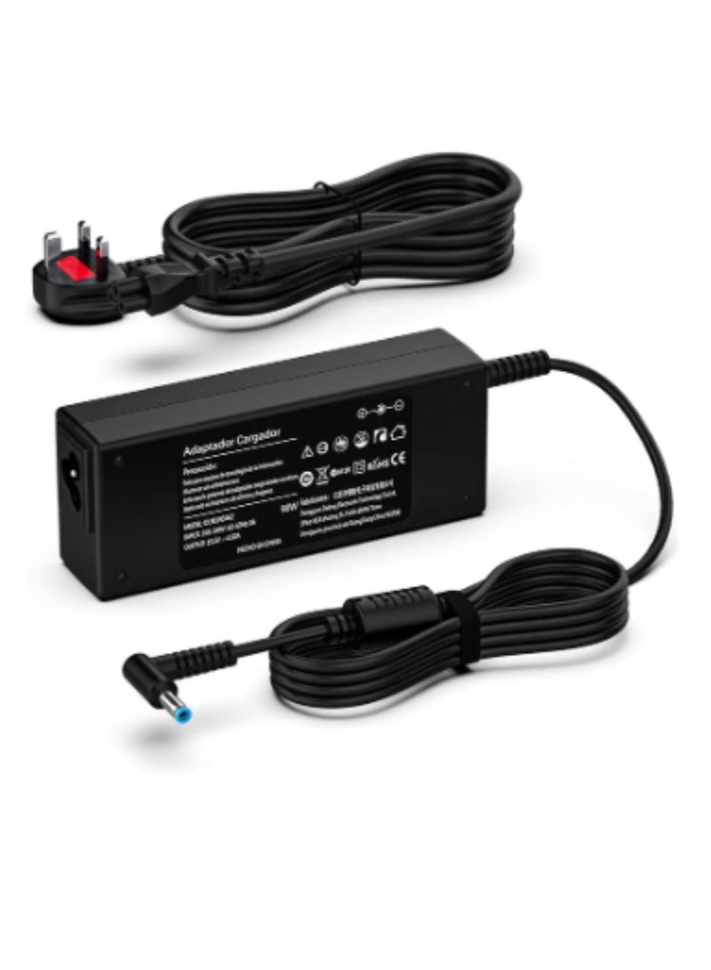 Terabyte 90W Charger Compatible With HP Elitebook 840 850 820 830,ProBook 430 440 450 640 650 Pavilion X360 11 13 15,240 250 255 G4 G5 G6 G7 Envy 13 15 17 Chromebook 11 14【4.5 * 3mm】 - Image 1