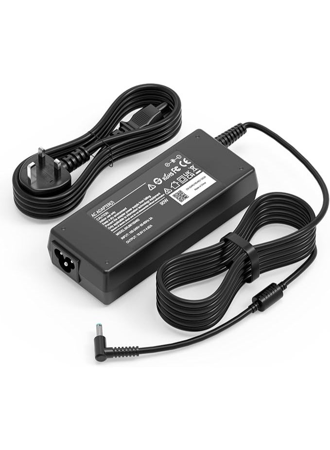 Terabyte 90W Charger Compatible With HP Elitebook 840 850 820 830,ProBook 430 440 450 640 650 Pavilion X360 11 13 15,240 250 255 G4 G5 G6 G7 Envy 13 15 17 Chromebook 11 14【4.5 * 3mm】 - Image 2