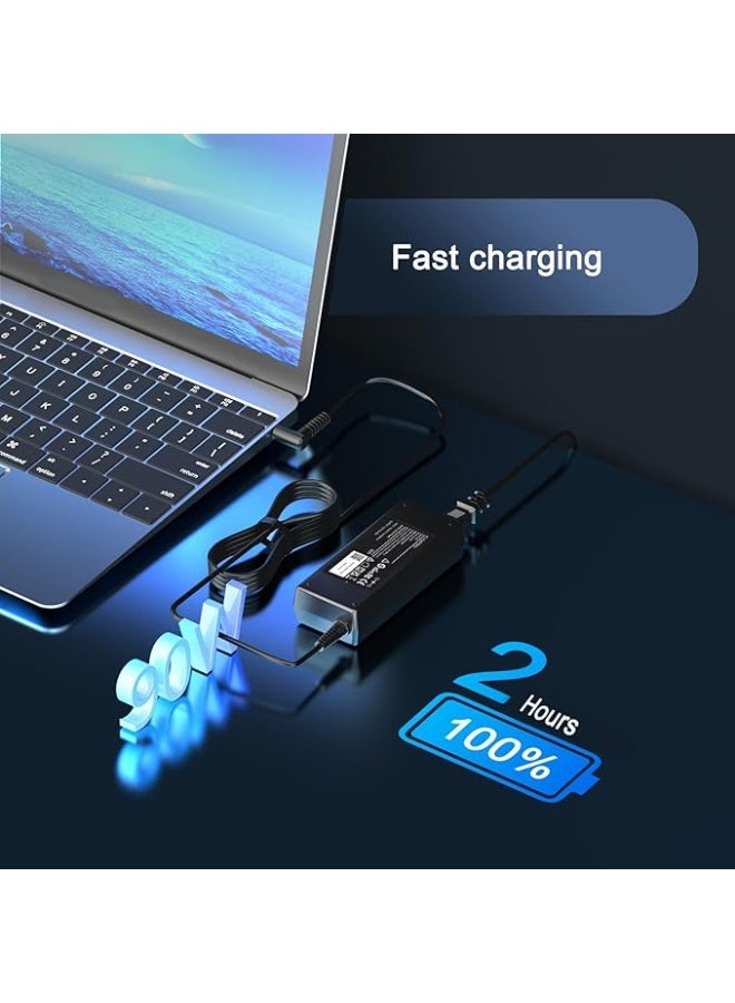 Terabyte 90W Charger Compatible With HP Elitebook 840 850 820 830,ProBook 430 440 450 640 650 Pavilion X360 11 13 15,240 250 255 G4 G5 G6 G7 Envy 13 15 17 Chromebook 11 14【4.5 * 3mm】 - Image 3