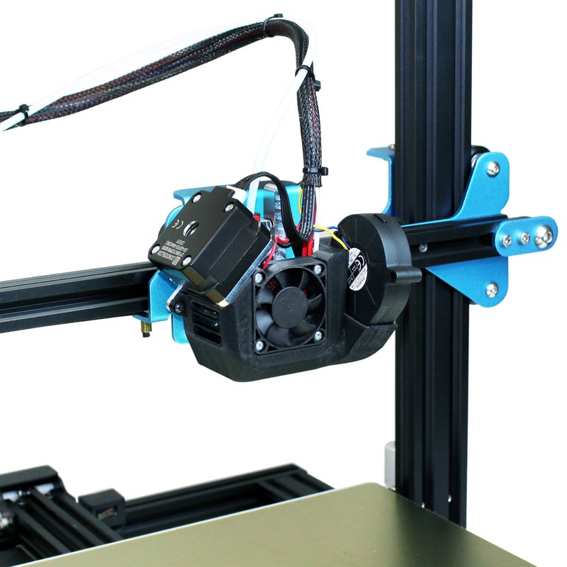 Microswiss NG Direct Drive Extruder for Creality CR10 V2 V3 Plug and Play All Metal Hotend Made in USA