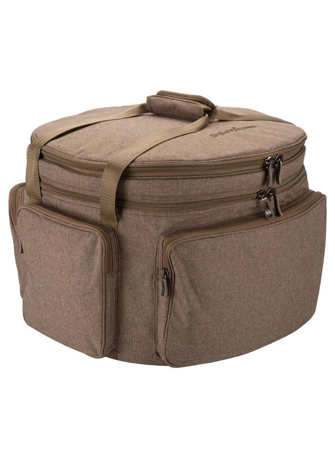 السنيدي شنطة شنطة عزبة القصيم كبيرة بطانة PVC قماش عودي السنيدي - Image 1