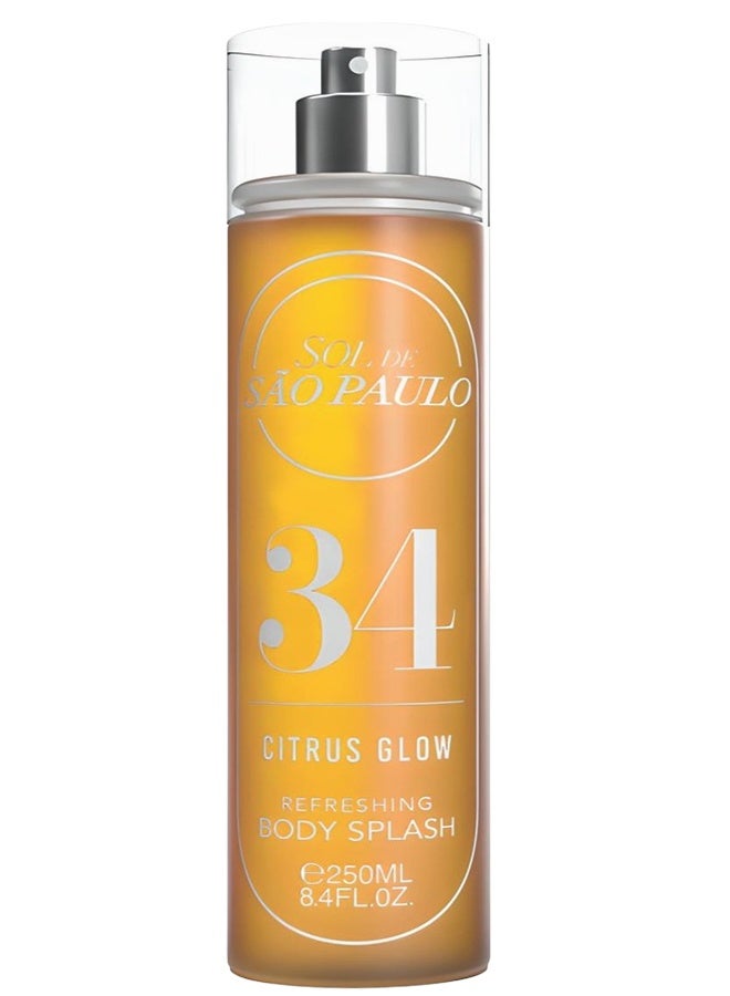 اس او ال 2 قطع دي ساو باولو 34 سيتروس جلو منعش سبلاش للجسم 250 مل - Image 2