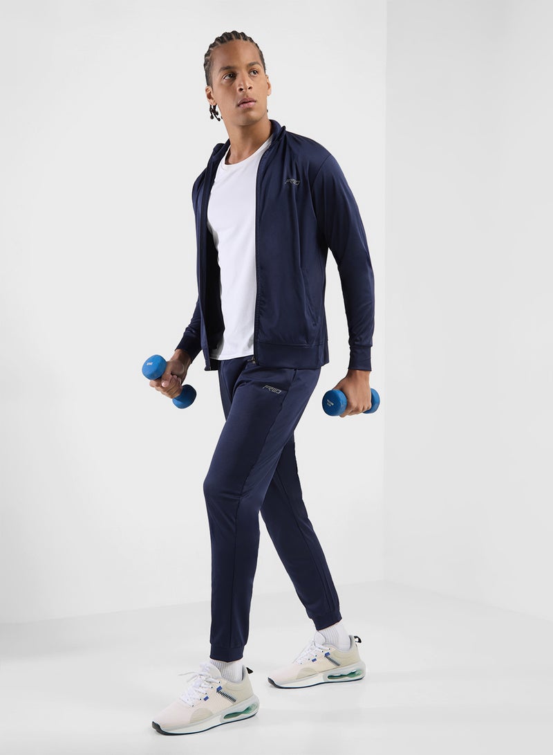 FRWD Zip Crew Neck Sweatshirt And Pant Set - Image 1