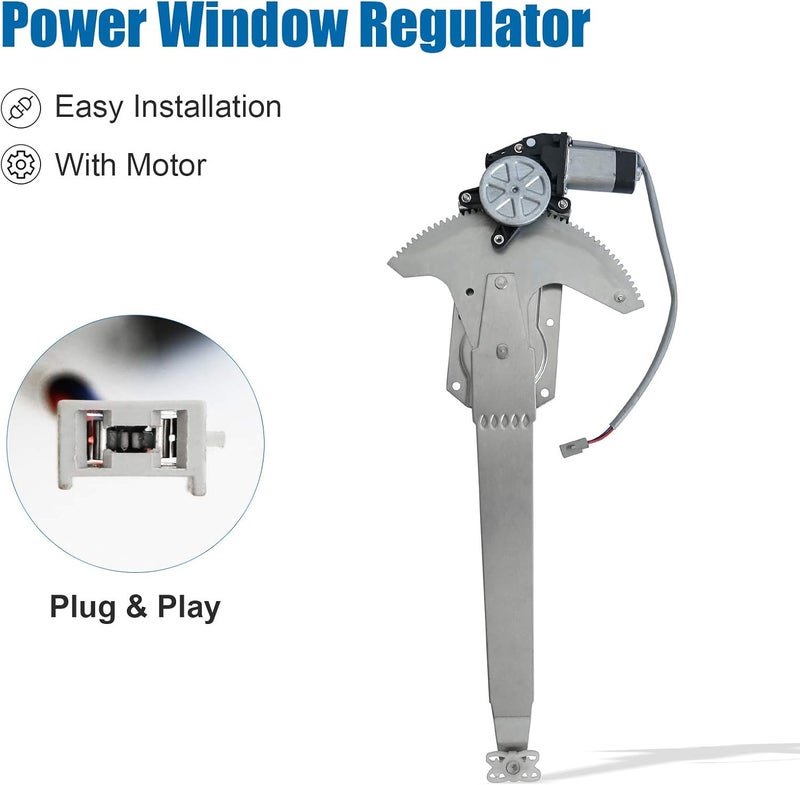 MOJTBE 741-754 Power Window Regulator and Motor Assembly for Ford F-Series - Image 5