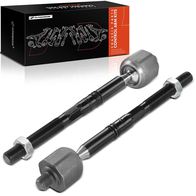 A-Premium APremium 2 x Front Inner Tie Rod Ends Compatible with Cadillac CTS 2014 2015 2016 2017 2018 2019