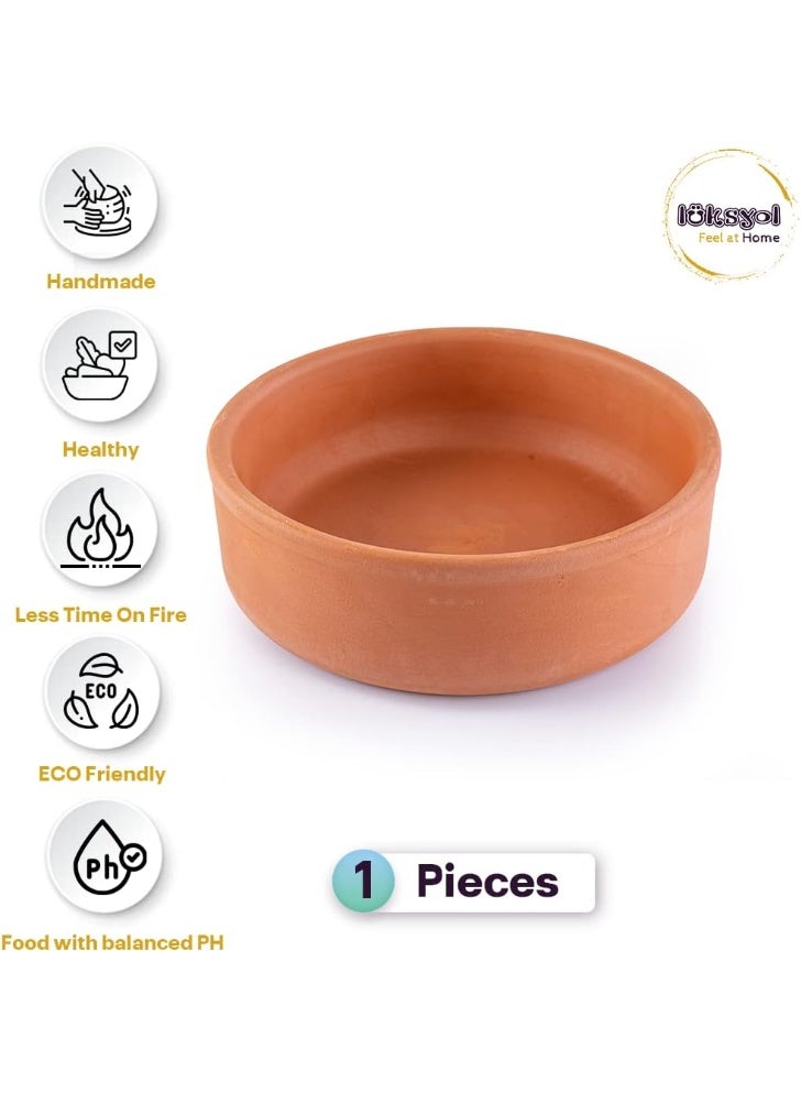 لوكسيول أواني طينية بيضاوية ومستطيلة من LuksYol – يدوية الصنع في تركيا من طين طبيعي غير مطلي – آمنة للفرن والميكروويف وغسالة الصحون – مثالية للطهي وتقديم الأطباق الرئيسية مثل السمك، الباستا، اللحوم، الطواجن – ١٠٠٪ صديقة للبيئة وخالية من BPA والمواد الكيميائية – صنعت بفن تركي تقليدي – متوفرة بألوان بني، أخضر، أزرق، طبيعي غير مطلي – بأبعاد متعددة: أوعية مستديرة ٣٠×٧٫٥×٣٠ سم وصوانٍ مستطيلة بمقاسات ٣٣×٨ سم، ٣٠×٧ سم، ٢٢×٧ سم، ٢٨×٨ سم، ٣٢×٩ سم – متينة وخالية من الكسر – تضفي جمالية ريفية ونكهة صحية على مائدتك – تغليف صديق للبيئة وجاهزة كهدايا للمنزل أو العائلة – مجموعة لوكس يول الفاخرة لاختيارك لمناسبات العشاء العائلية والاستضافة الأنيقة - Image 2