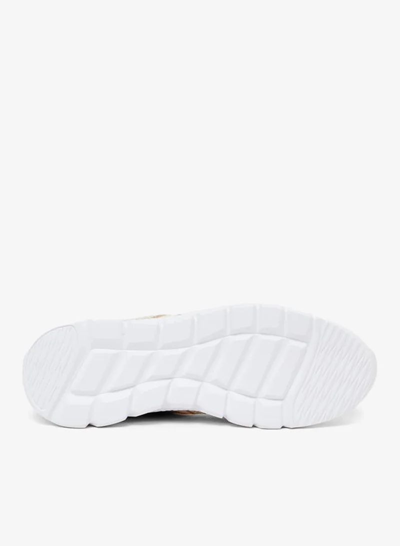 Styli Active  Textured Gripped Sole Lace Up Sneakers for Men | Best Price UAE