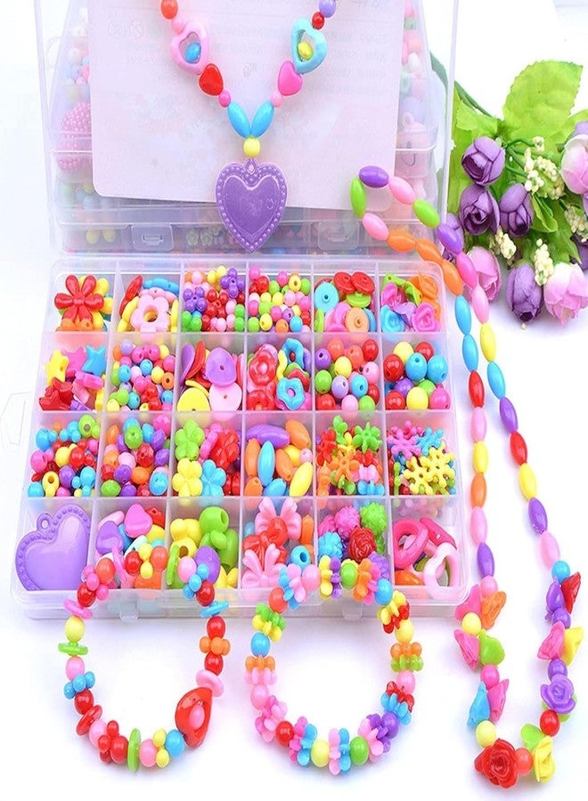 FBLXE Bracelet Making Kit, Flat Round Polymer Clay Beads Friendship with Gold Silver Spacer Beads 6mm Heishi Jewelry Making Friendship Bracelet Kit for Adults for Crafts Necklace Girls Gift (Pink) - Image 5