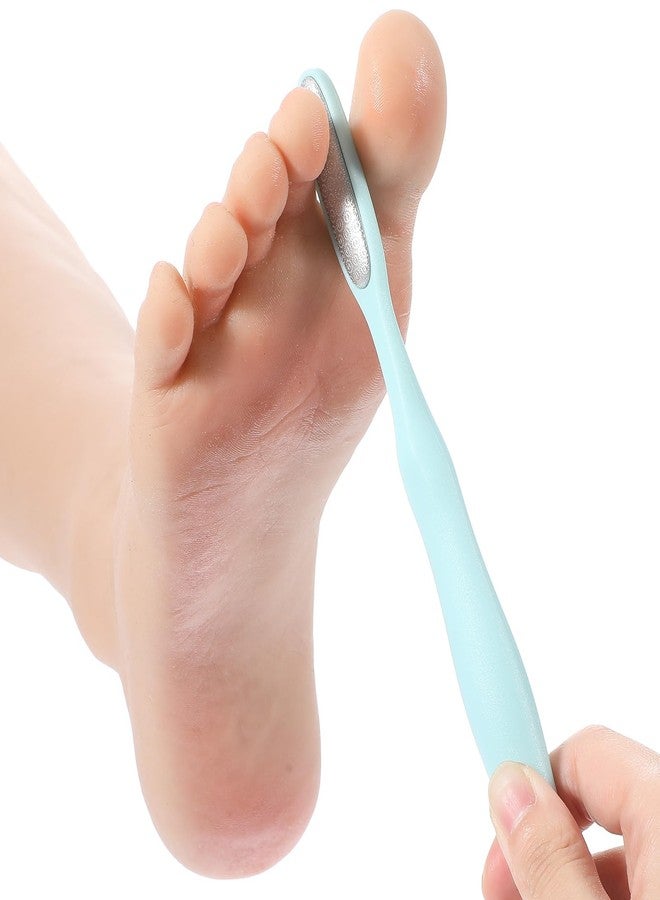 Tyqour Toe Callus Remover Foot Scraper for Callus Removal Mini Foot Files Foot Scrubber Dead Skin Remover Foot Exfoliator Tool with Compact Design for Pedicures and Sensitive Areas - Image 1