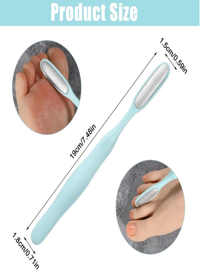 Tyqour Toe Callus Remover Foot Scraper for Callus Removal Mini Foot Files Foot Scrubber Dead Skin Remover Foot Exfoliator Tool with Compact Design for Pedicures and Sensitive Areas - Image 2