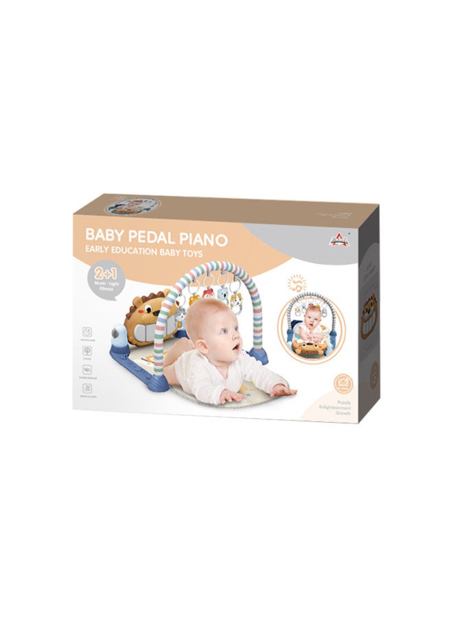 Baby Music Fitness Frame Pedal Piano Fitness Equipment With Guardrail Toys 0-1 Year Old Baby Baoan Caf Artifact Rattle - Image 4